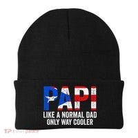 Papi like a normal Dad only cooler Puerto Rican Beanie thumb 0