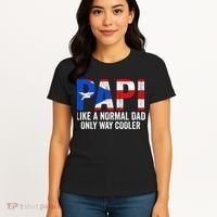 Papi like a normal Dad only cooler Puerto Rican Women's T-Shirt thumb 4