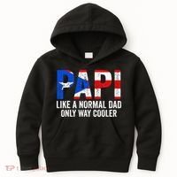 Papi like a normal Dad only cooler Puerto Rican Kids Hoodie thumb 0
