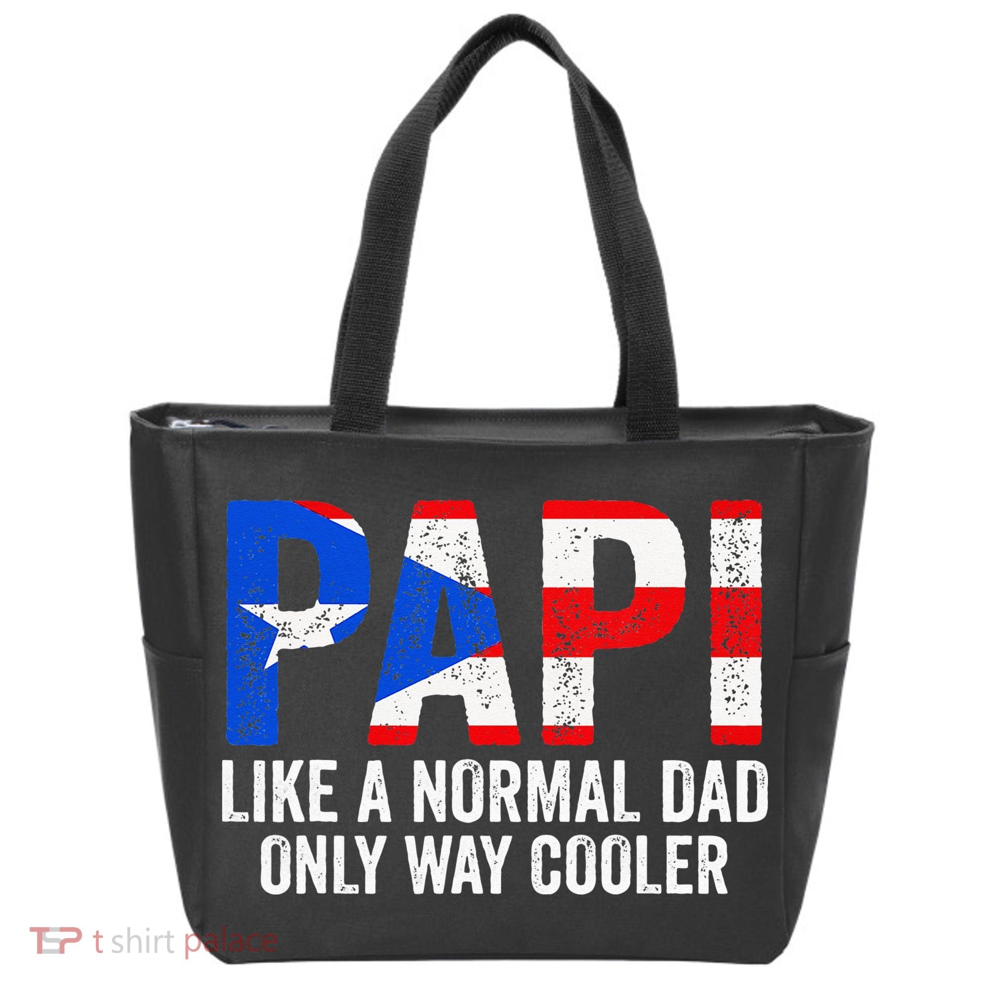 Papi like a normal Dad only cooler Puerto Rican Tote Bag