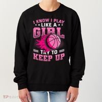 Play Like A Girl Basketball Women's Sweatshirt thumb 0