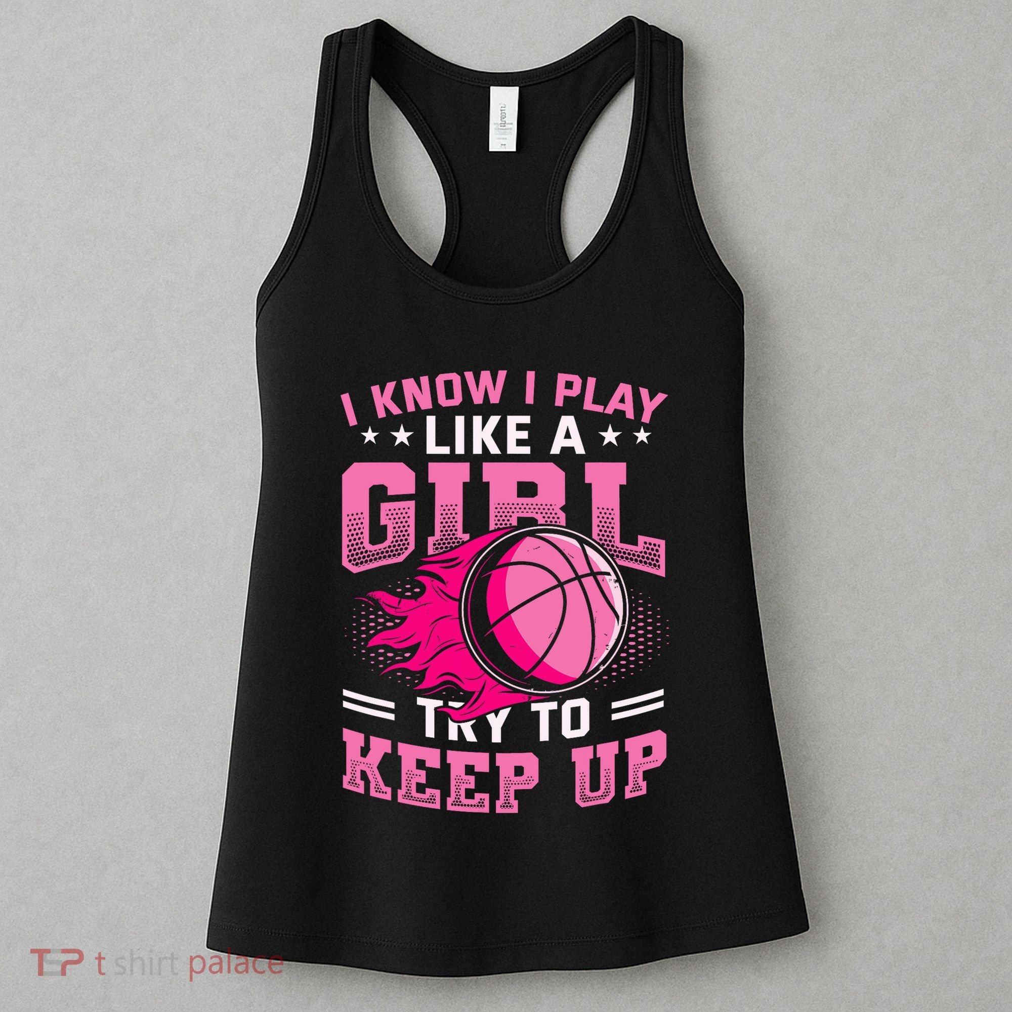 Play Like A Girl Basketball Women's Tank Top