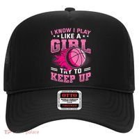 Play Like A Girl Basketball Hat thumb 0