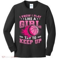 Play Like A Girl Basketball Kids Long Sleeve Shirt thumb 0