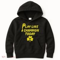 Play Like A Champions Todays For Funny Kids Hoodie thumb 0