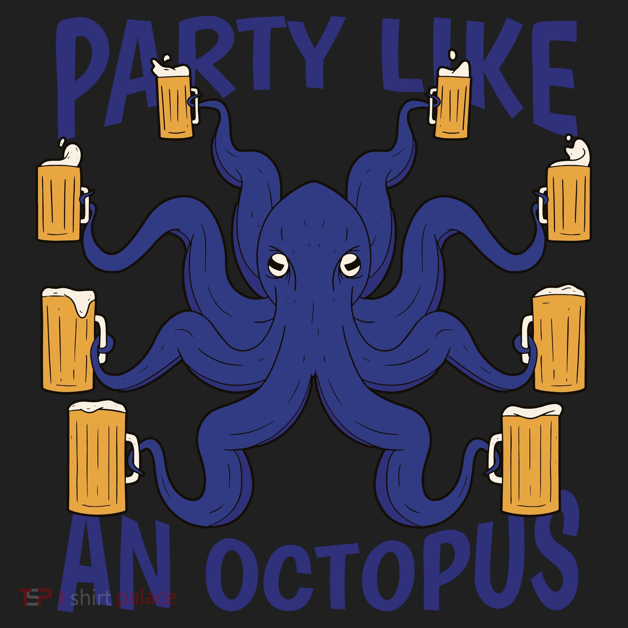 Party Like An Octopus Beer Women's Sweatshirt