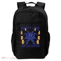 Party Like An Octopus Beer Backpack thumb 0
