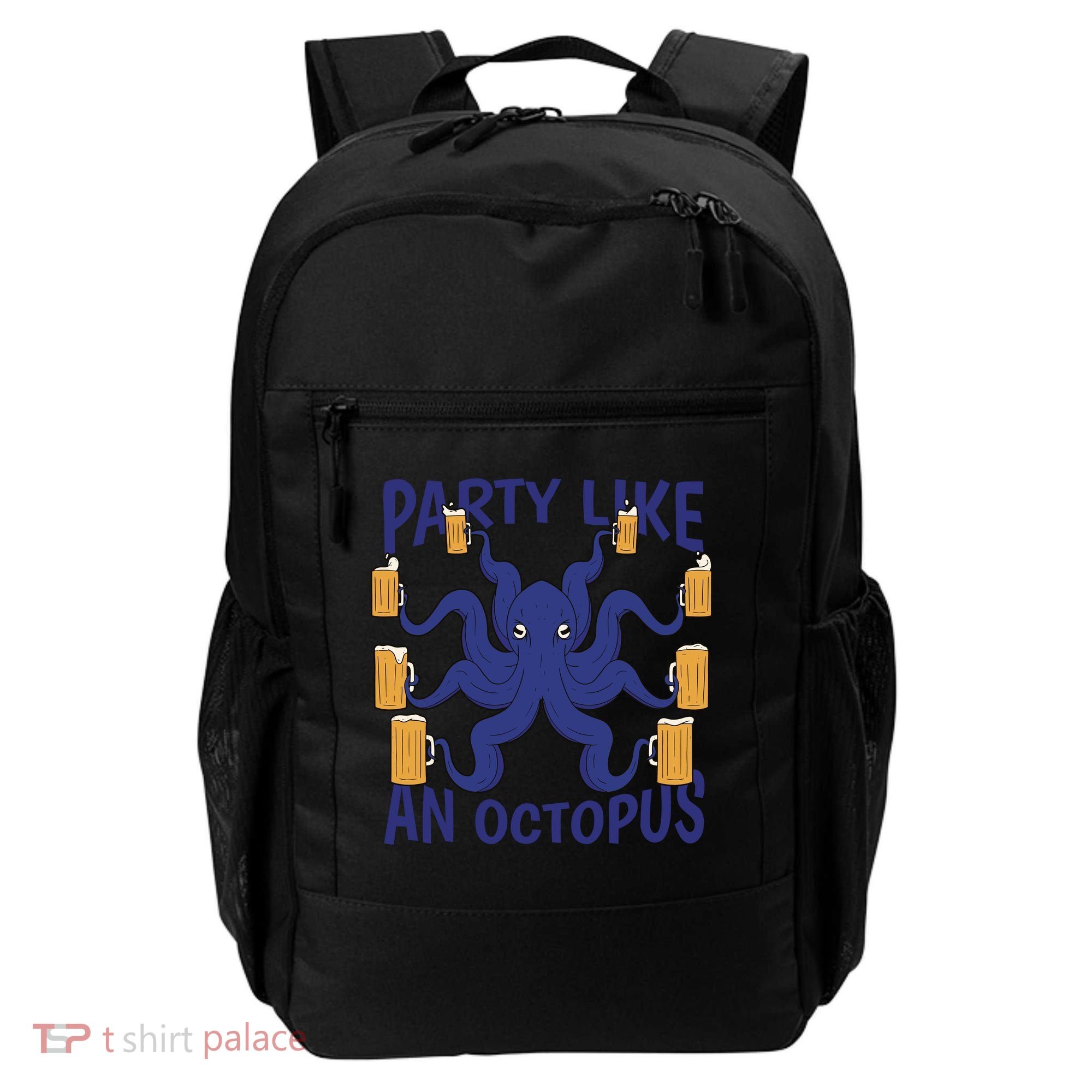 Party Like An Octopus Beer Backpack