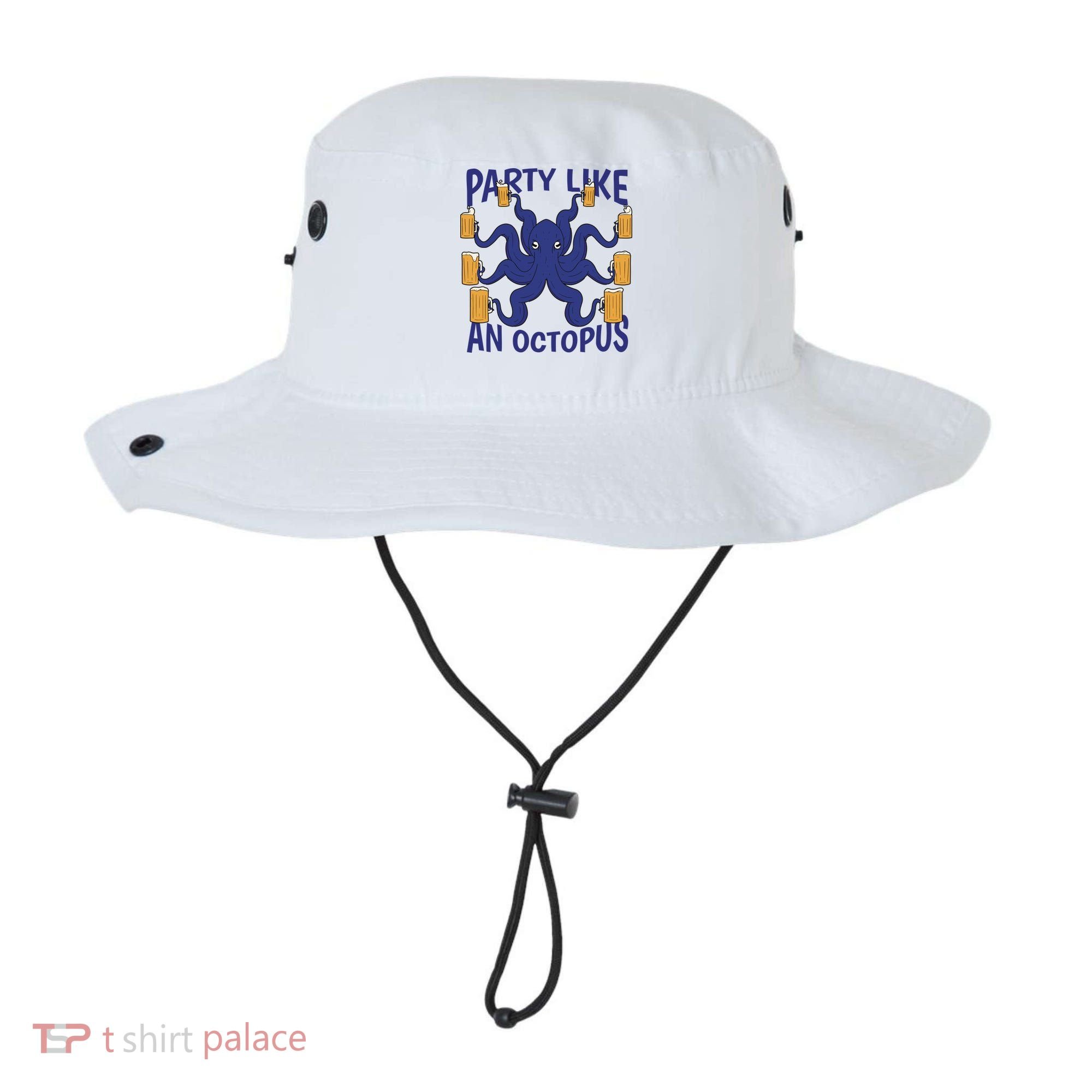 Party Like An Octopus Beer Bucket Hat