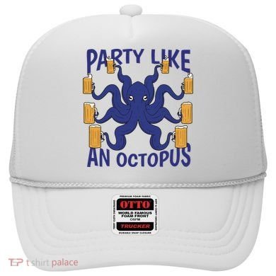 Party Like An Octopus Beer Hat