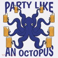 Party Like An Octopus Beer Women's Long Sleeve Shirt thumb 2