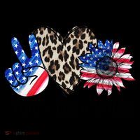 Peace Love America Independence Day 4th Of July Us Gift Coffee Mug thumb 5