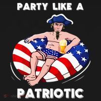 Party Like A Patriotic Beer Lover 4th Of July Pool Party Gift Women's Hoodie thumb 2