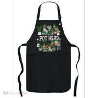 Plant Lover And Gardener Pot Head Succulent Apron thumb 0
