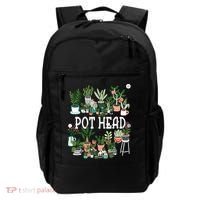Plant Lover And Gardener Pot Head Succulent Backpack thumb 0