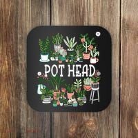 Plant Lover And Gardener Pot Head Succulent Coaster thumb 0