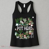 Plant Lover And Gardener Pot Head Succulent Women's Tank Top thumb 3