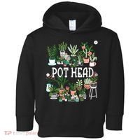 Plant Lover And Gardener Pot Head Succulent Toddler Hoodie thumb 0