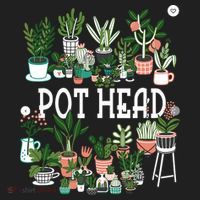 Plant Lover And Gardener Pot Head Succulent Golf Towel thumb 3