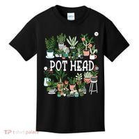 Plant Lover And Gardener Pot Head Succulent Kids T-Shirt thumb 0