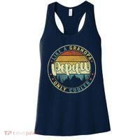 Pepaw Like A Grandpa Only Cooler Funny Dad Pepaw Fathers Day Women's Tank Top thumb 0