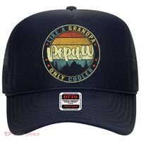Pepaw Like A Grandpa Only Cooler Funny Dad Pepaw Fathers Day Hat thumb 0