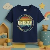 Pepaw Like A Grandpa Only Cooler Funny Dad Pepaw Fathers Day Toddler T-Shirt thumb 3