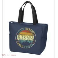 Pepaw Like A Grandpa Only Cooler Funny Dad Pepaw Fathers Day Tote Bag thumb 3