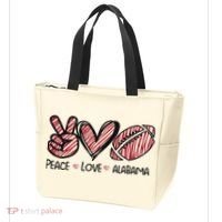 Peace Love Alabama Tote Bag thumb 3