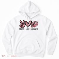 Peace Love Alabama Hoodie thumb 0