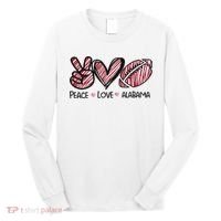 Peace Love Alabama Long Sleeve Shirt thumb 0