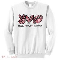 Peace Love Alabama Sweatshirt thumb 0