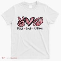 Peace Love Alabama T-Shirt thumb 0
