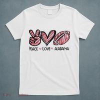 Peace Love Alabama T-Shirt thumb 5