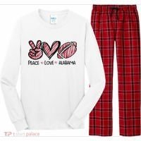 Peace Love Alabama Long Sleeve Pajama Set thumb 0