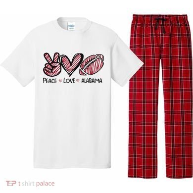 Peace Love Alabama Pajama Set