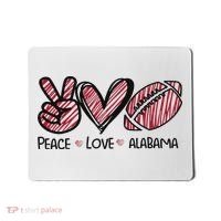 Peace Love Alabama Mousepad thumb 0