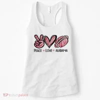 Peace Love Alabama Women's Tank Top thumb 0