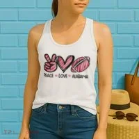Peace Love Alabama Women's Tank Top thumb 2