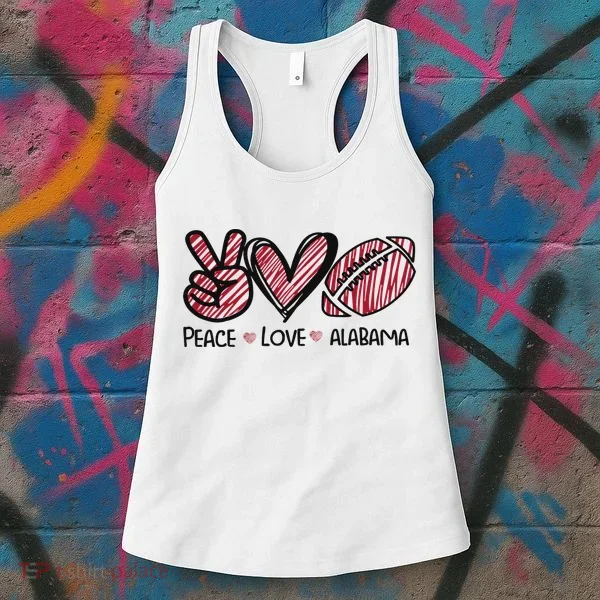Peace Love Alabama Women's Tank Top