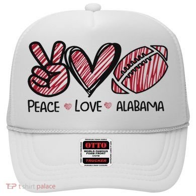 Peace Love Alabama Hat