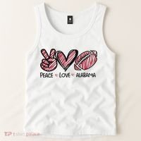 Peace Love Alabama Tank Top thumb 2
