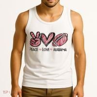 Peace Love Alabama Tank Top thumb 3