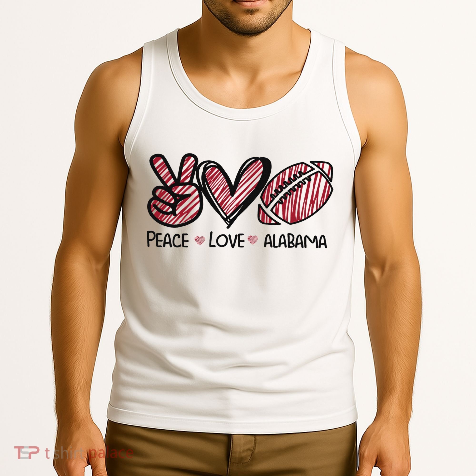 Peace Love Alabama Tank Top