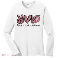 Peace Love Alabama Women's Long Sleeve Shirt thumb 0