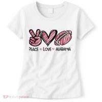 Peace Love Alabama Women's T-Shirt thumb 0