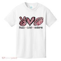 Peace Love Alabama Kids T-Shirt thumb 0