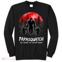 Papasquatch Like A Grandpa Just Way More Squatchy Funny Papa Sweatshirt thumb 0