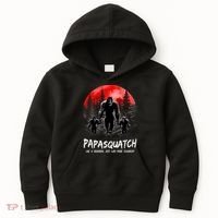 Papasquatch Like A Grandpa Just Way More Squatchy Funny Papa Kids Hoodie thumb 0
