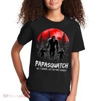 Papasquatch Like A Grandpa Just Way More Squatchy Funny Papa Kids T-Shirt thumb 2